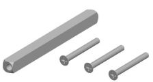 Rozšiřovací sada klika-klika pro štítek 2082 69-75 mm