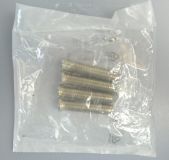 SADA 6 KS KOTEVNÍCH ŠROUBŮ 58 MM - KOMPLET PRO JEDEN 3-DÍLNÝ ZÁVĚS