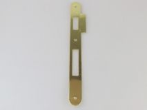 Protiplech pro bezfalcové dveře 22/10/238 mm, levopravý, pomosazený