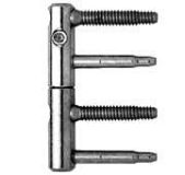 Dveřní pant 3D, TYP 11R 15-000, D15X92 bílý zinek