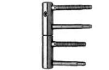 Dveřní pant 3D, TYP 11R 20-009, D20X112 bílý zinek