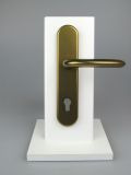 Dveřní kování Marseille, klika-klika, 8/92 mm, 66-71 mm, bronz