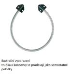 Ohebná ochranná trubka hnědá, bez koncovek 8812 H - kabelová průchodka pro povrchovou montáž