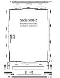 KOMPLETNÍ SADA SKB-Z, BRONZ, DŘEVO 9V, LEVÁ, FFB 1001-1460, FFH 2151-2360