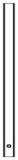 Hliníková tyč, délka 3000mm, bílá