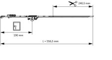 OS-převodovka fixní DM15, 660 i.S. MM FFH 431-660 GM190