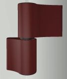 Dveřní pant TB-4, 2-dílný, rozteč 65mm, RAL8077 hnědá