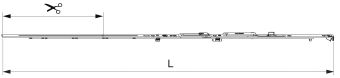 Štulpové nůžky MM s mikroventilací Multi Power, 600 FFB 465-600, levé, stříbrná 