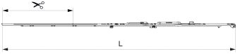 Štulpové nůžky MM s mikroventilací Multi Power, 800 FFB 601-800, pravé, stříbrná 