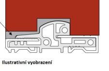 VYROVNÁVACÍ DÍL PRO PRÁH TRANSIT S=52,5 H=12,5 MM (PAAR) ČERNÁ 81