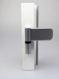 Dveřní pant Siku 3D 3030, bílý hliník (RAL9006)
