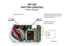 Napájecí zdroj NP12W vč. plastového BOXu Z-58 (160x82,2x55 mm) vč. montážního kitu pro Raabkey WiFi