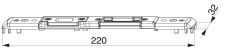 Kombi protikus Mf-Bo, pravý, PVC Rehau 730, 1mm přítlak, U-6/32/9