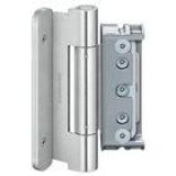 Dveřní závěs Baka Protect 3D 4010, stříbrný pozink, dvoudílný, seřizovatelný ve 3 rovinách