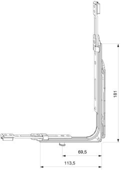 Rohový převod pro štulp.převodovku variabilní MM 1250 1 i.S. FFH 801-1250