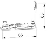 Rohové ložisko rámové Multi Power, pravé dřevo FT24 13V