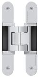 Dvoudílný skrytý závěs pro dveře s obkladem Tectus TE 540 3D A8 100kg, F1 stříbrný