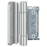 Dveřní závěs Baka Protect 3D 4060 FD - pro dveře s přídavným těsněním, stříbrný pozink, dvoudílný, seřizovatelný ve 3 rovinách